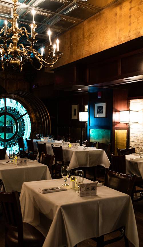 The vault hot sale restaurant