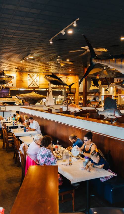 Big fish restaurant deals