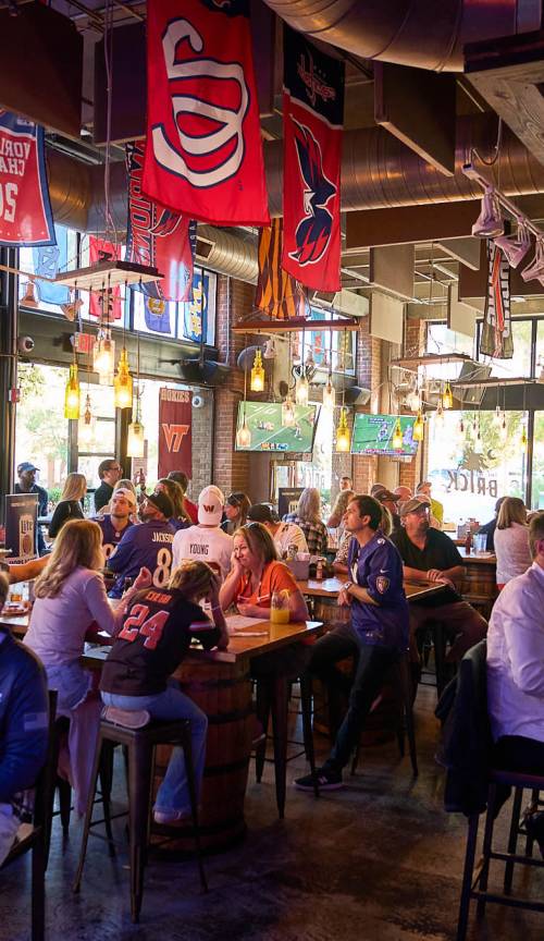 The brick restaurant discount
