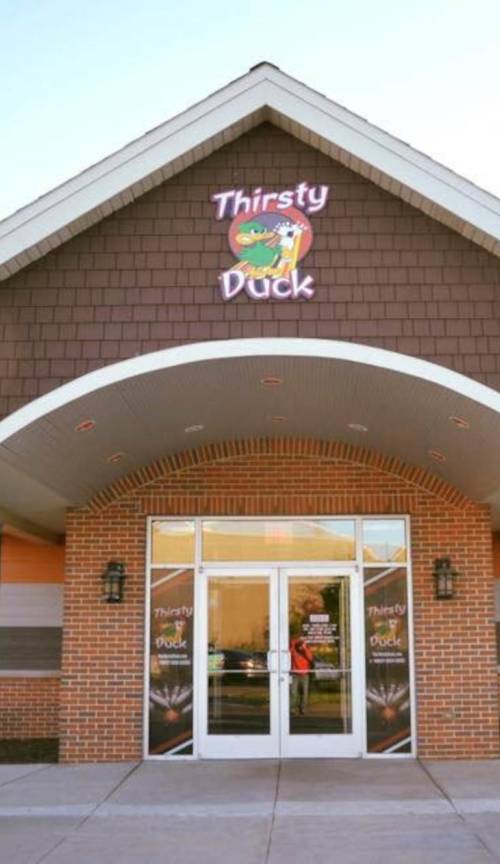 The Thirsty Duck promises pizza, duck-pin bowling