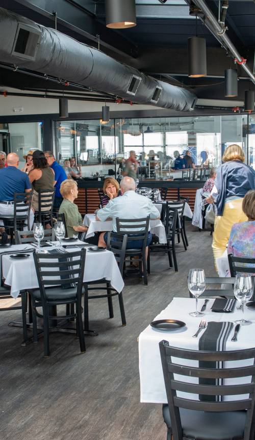 On the hook restaurant top