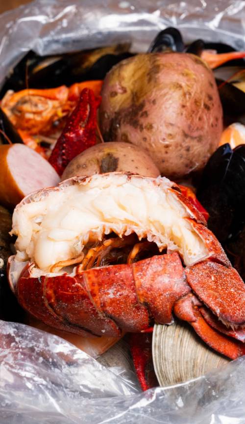 Lobster on sale and pho