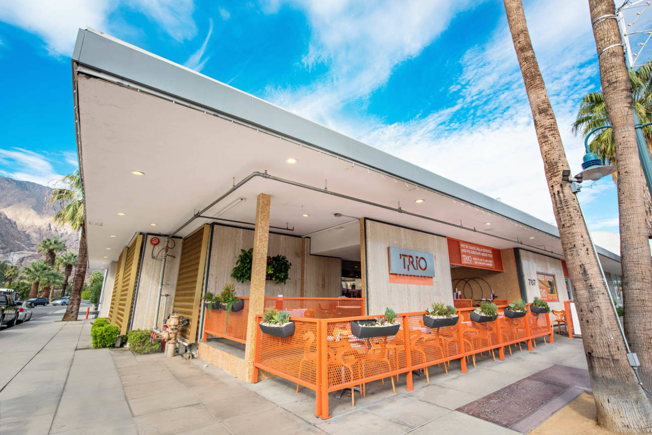 Trio Restaurant Palm Springs #39 Uptown Design District Palm Springs CA