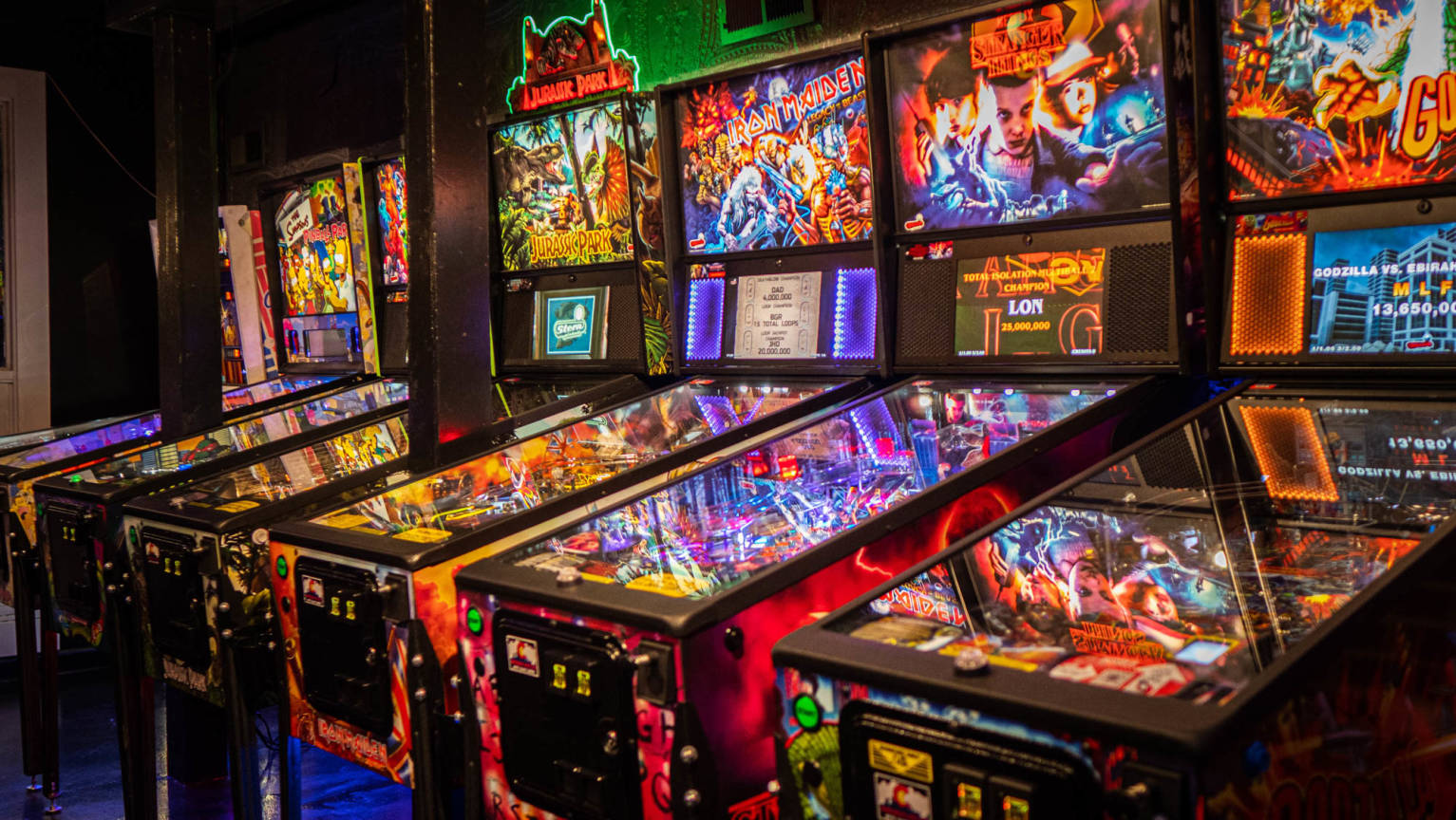 Stella's Pinball Arcade & Lounge Downtown Greeley, Greeley, CO