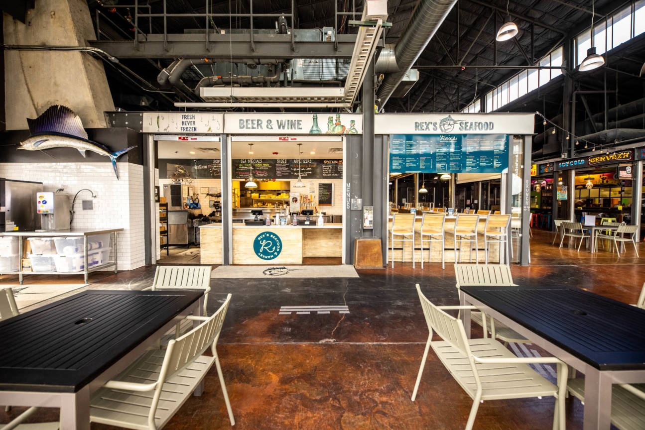 Rex's Seafood Market Dallas Farmer's Market Dallas, TX