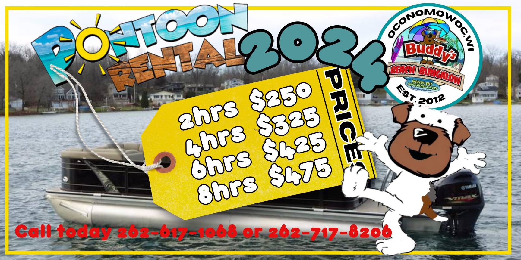 Buddy's Beach Bungalow & Buddy's Pontoon Rental Lac La Belle City