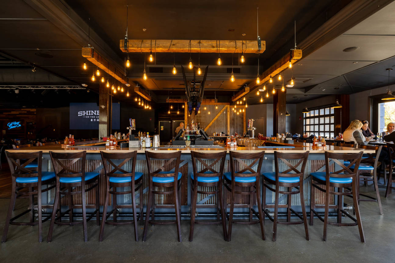 Shiners on the Levee serves the best Smokehouse BBQ in KY!