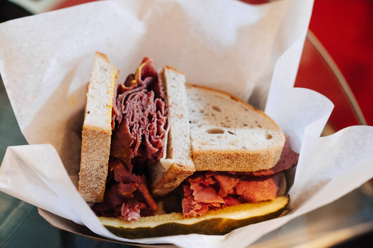 The Corned Beef Factory Sandwich Shop west loop, Chicago, IL