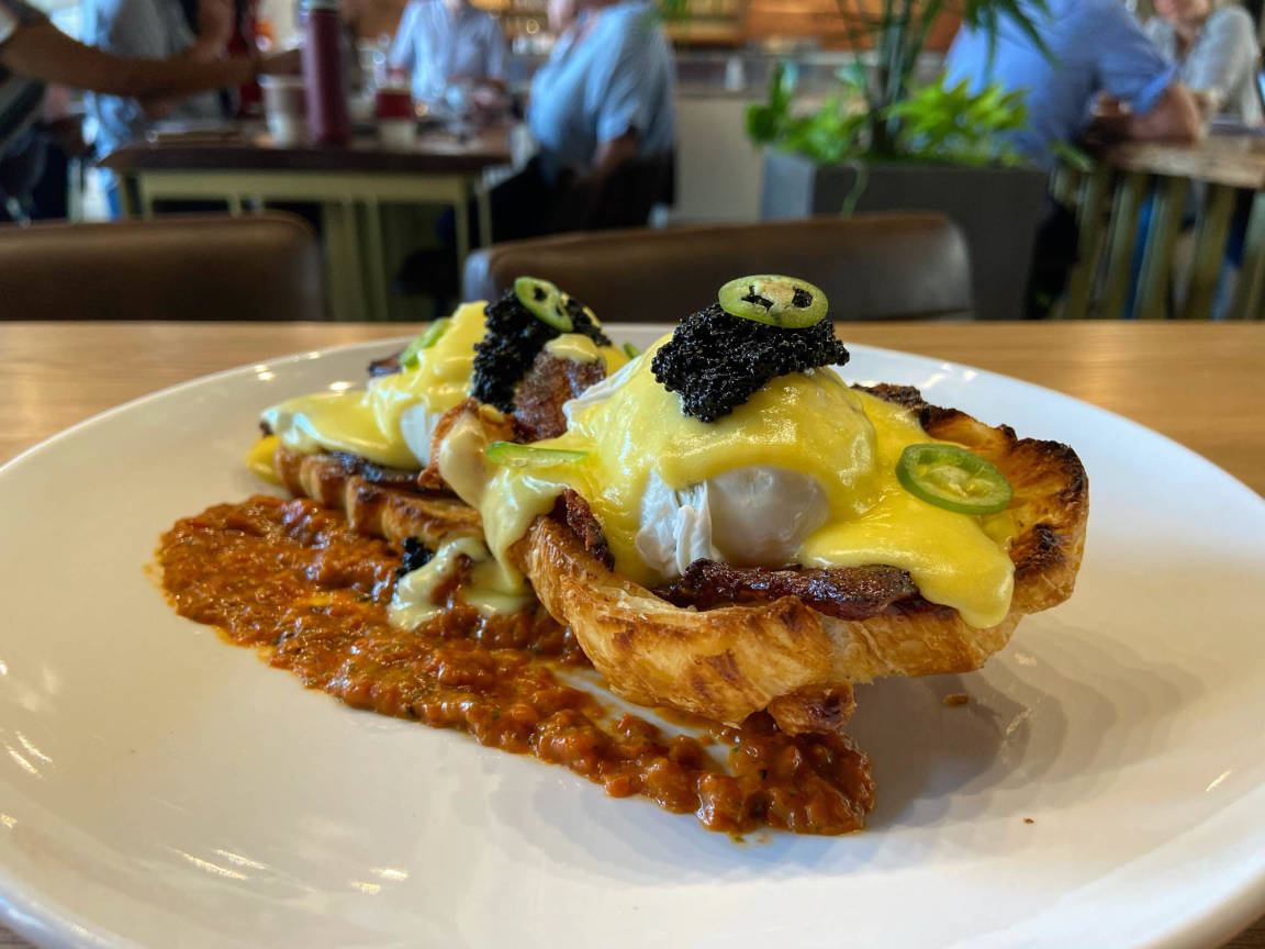 Gallery Pastry Bar Downtown Indianapolis across from Gainbridge