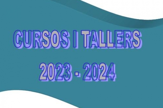 CURSOS I TALLERS 2023-2024. Escola de Teatre