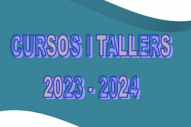CURSOS I TALLERS 2023-2024. Taller de Pintura