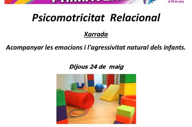 XERRADA I TALLER DE PSICOMOTRICITAT RELACIONAL