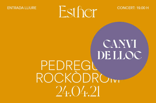DIADAD DEL 25 D'ABRIL. Concert amb Esther