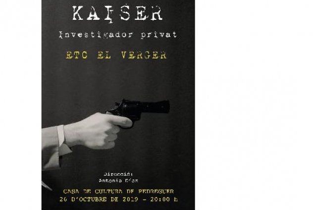MES DEL TEATRE XVII edició 2019. ETC del Verger