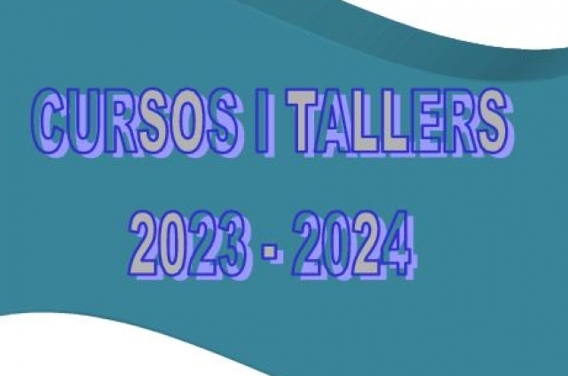 CURSOS I TALLERS 2023-2024. Zumba