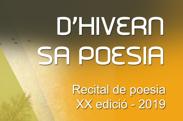 D’HIVERN SA POESIA. Recital de poesia XX edició - 2019