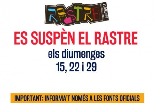 Se suspende el rastro