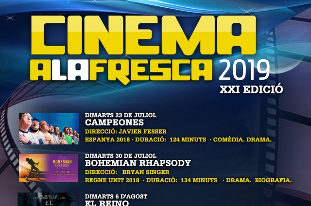 CINEMA A LA FRESCA. Campeones