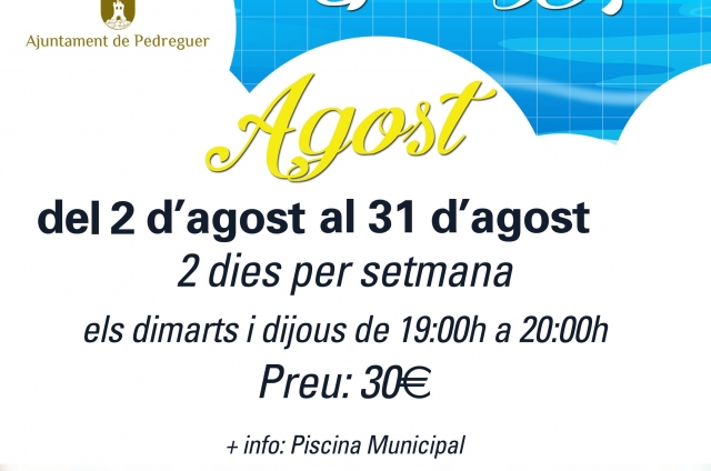 AQUAGYM - AGOST 2018