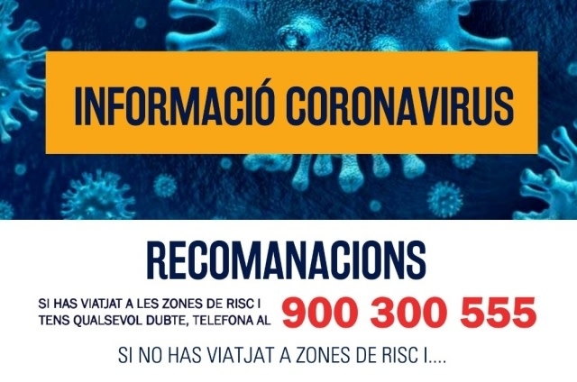1r COMUNICADO DE AYUNTAMIENTO DE PEDREGUER - Coronavirus COVID-19-