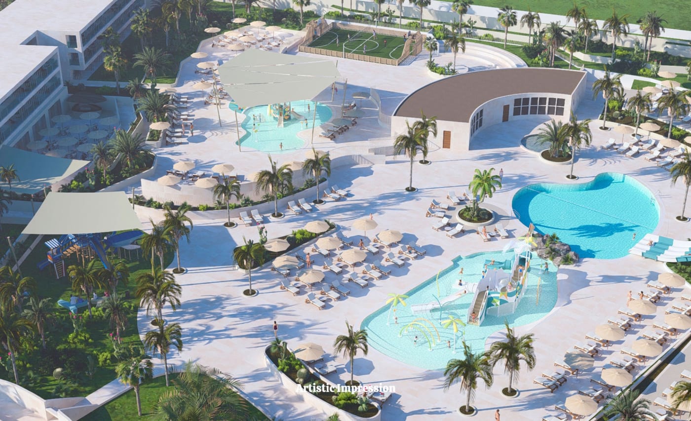 Pepe's Aqua Land, der Kinderwasserbereich des Elba Corralejo