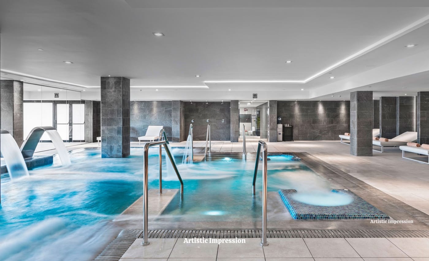 Hydrothermalbecken des Spas im Elba Corralejo Resort & Spa