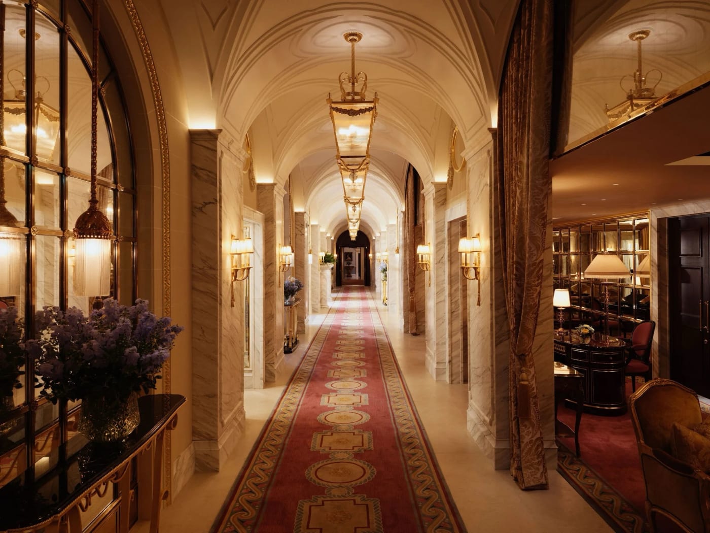 The Long Gallery, la grande galerie du rez-de-chaussée