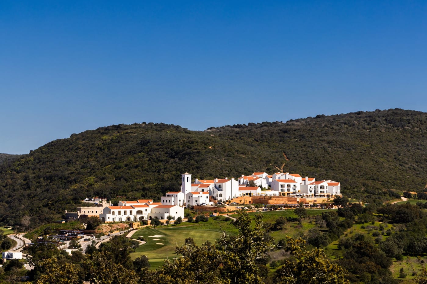 The Viceroy at Ombria Algarve resort, a white village set in the hills near Loulé