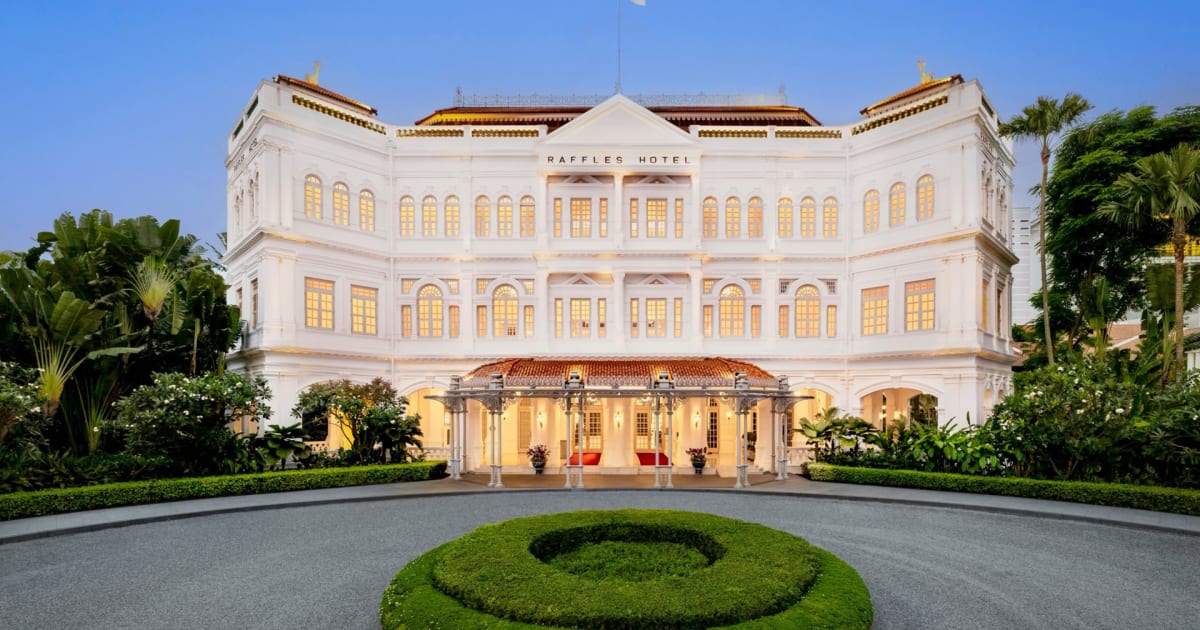 Raffles Singapore: quanto custa se hospedar no hotel mais famoso