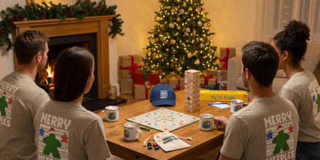 Level Up Your Holiday Game Night with Custom Apparel 