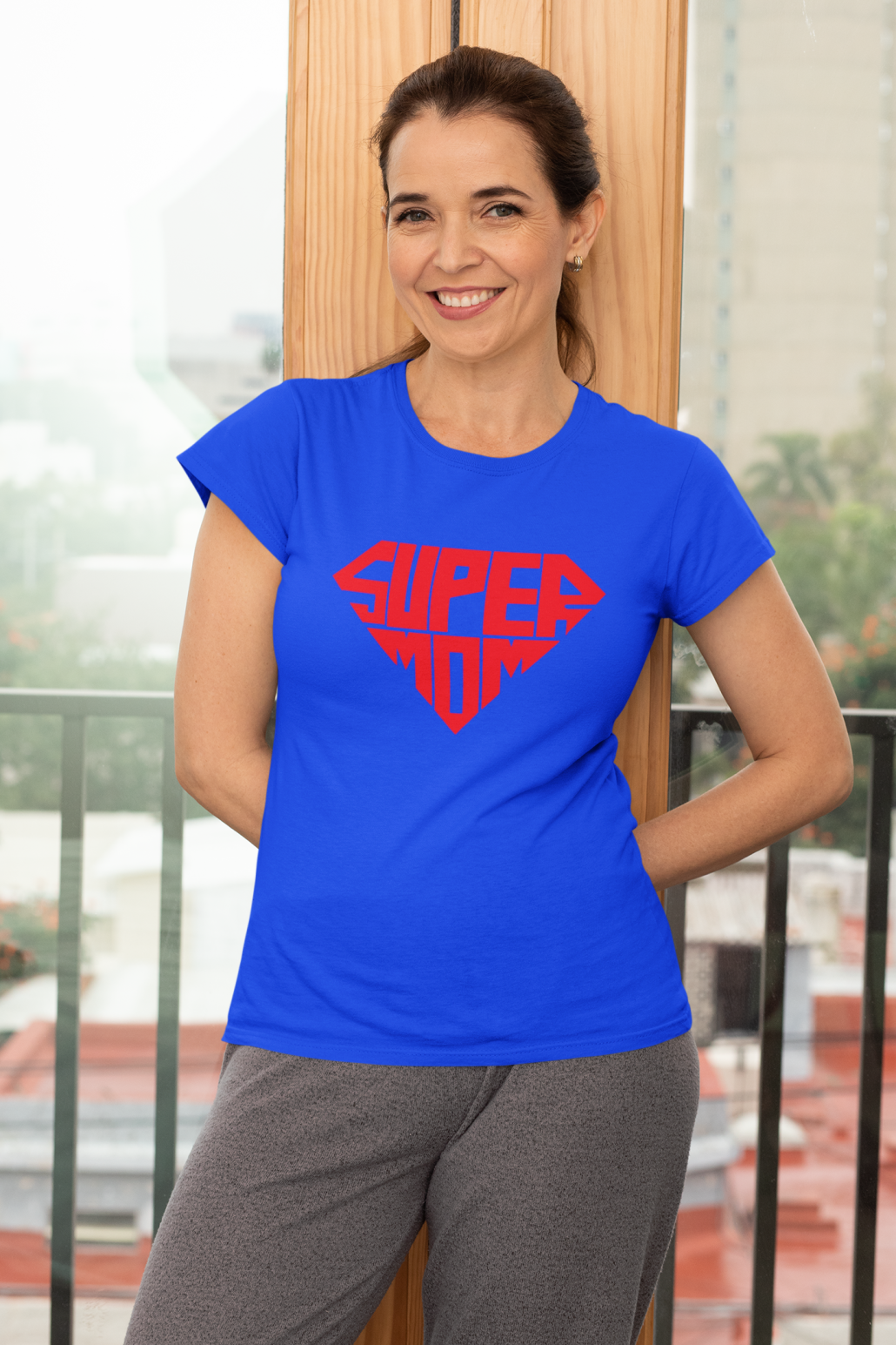 super mom custom t-shirt