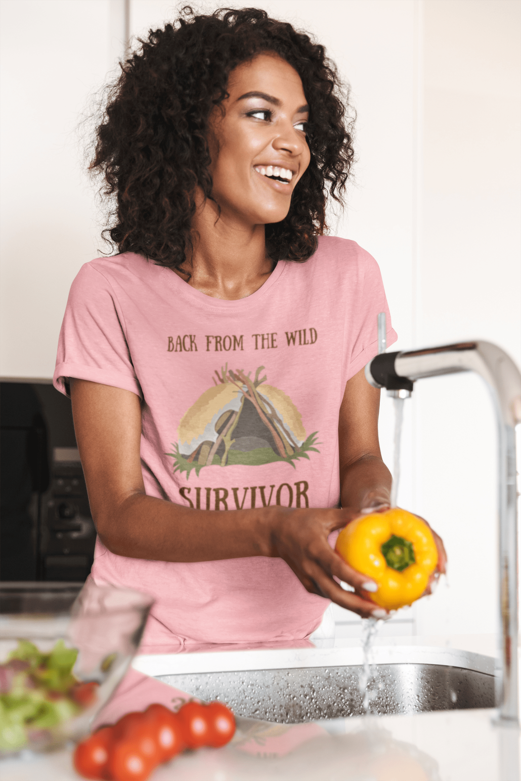 Women’s T-shirt for outdoor survivors