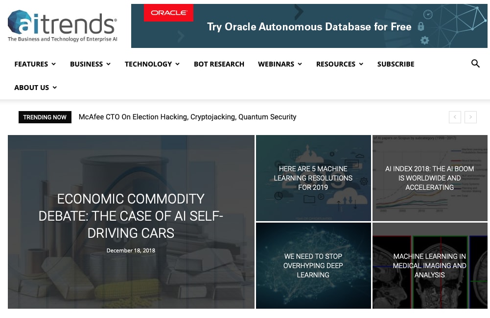 machine learning sites
