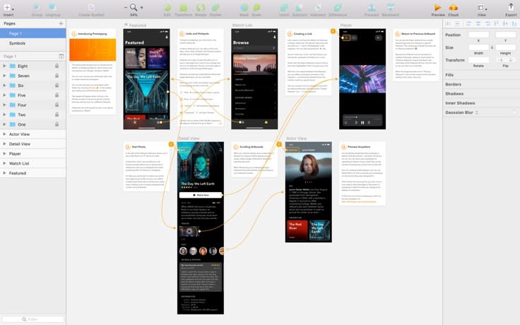 Prototyping Tools - Sketch
