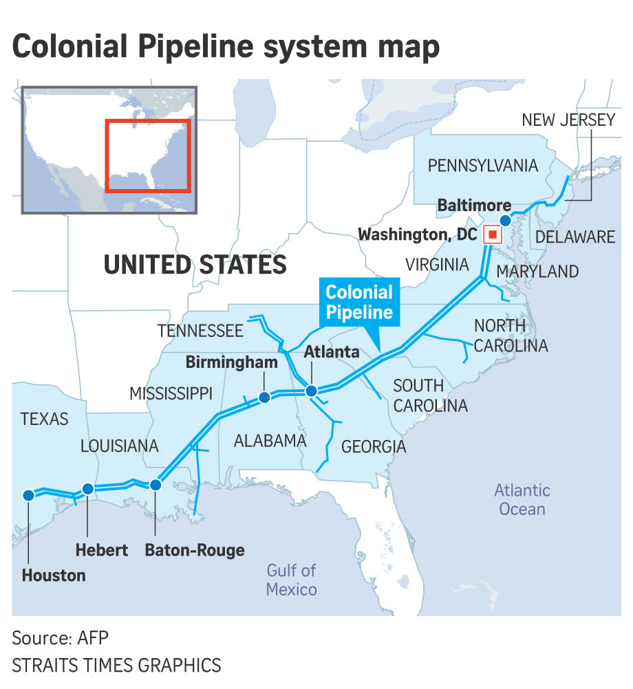 Cybersecurity Stories - Hackers shut down U.S. fuel pipeline  