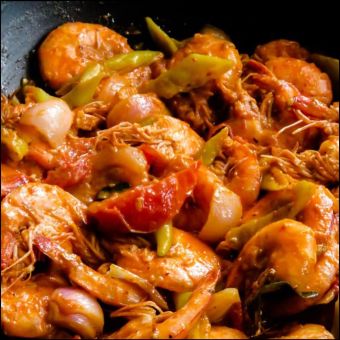  PRAWNS DEVILLED