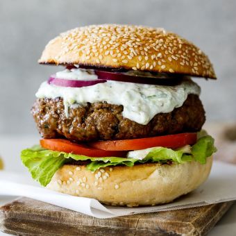 Lamb Burger