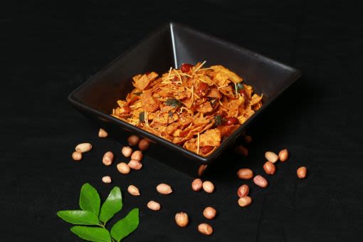 Papadam and Peanut Baduma