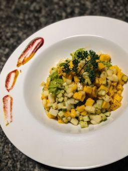 Cucumber Mango Salad