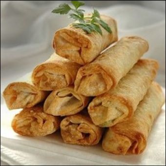 VEGETABLE SPRING ROLLS 