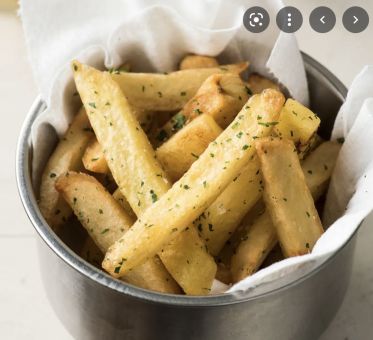 BOWL OF THICK CUT FRIES