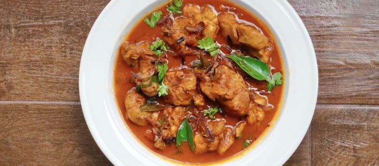 WATTALA CHICKEN CURRY WITH KADE PAAN