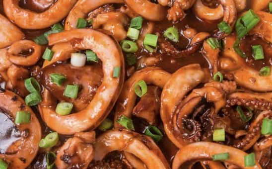 CALAMARI CHILLI GARLIC