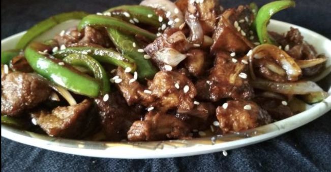 MUTTON CHILLI GARLIC