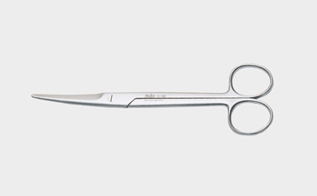 Curved Mayo Scissors img