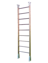 KletterDschungel Holz Sprossenwand - Indoor Sportgerät