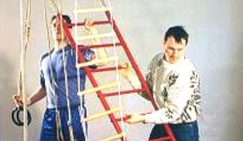 KletterDschungel aufrichten