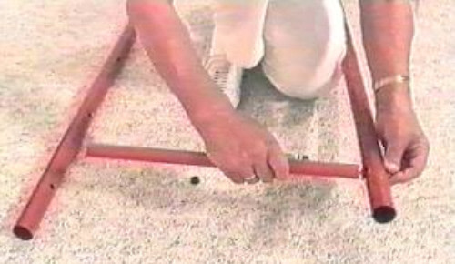 KletterDschungel Leiterstangen montieren