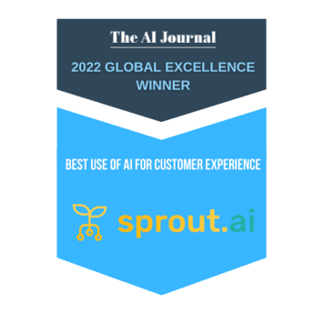 The AI Journal 2022 Global Excellence Winner. Best Use of AI for Customer Experience