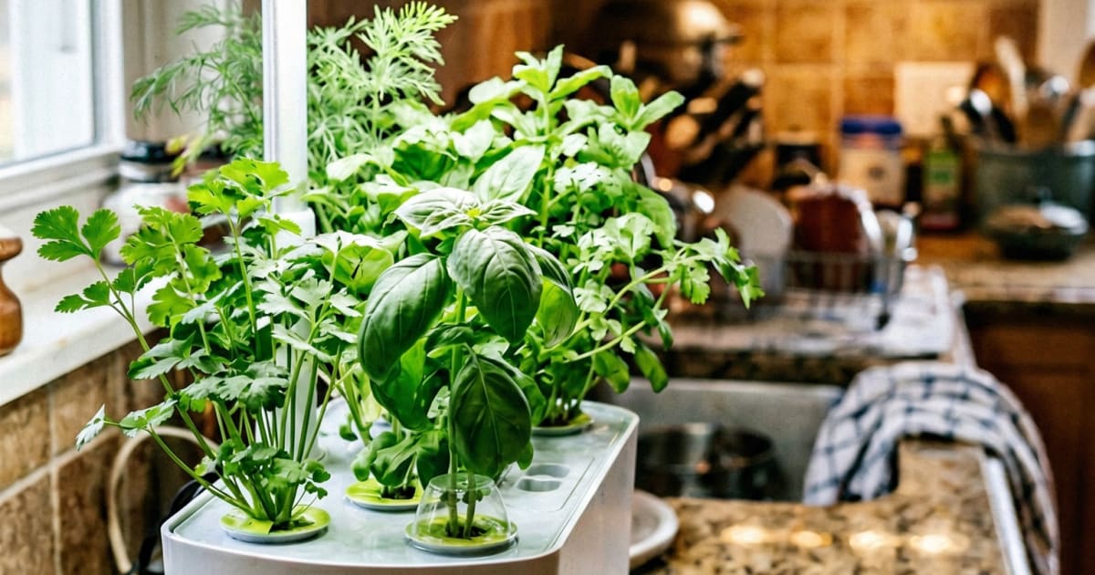 I Tested 4 Hydroponic Nutrients in My Countertop Garden, Here's Which One I'd Actually Buy